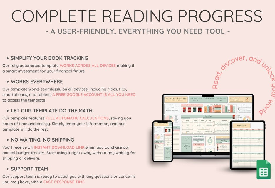 Ultimate Book & Reading Tracker – Track Your Reading Smartly