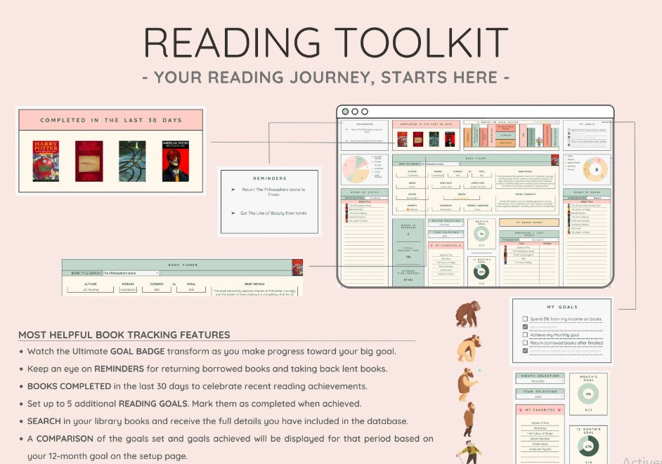 Ultimate Book & Reading Tracker – Track Your Reading Smartly